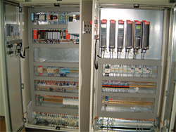 A system for control of the testing line for district heating substations