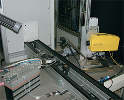System for the automatic end-quality assessment of vacuum-cleaner motors